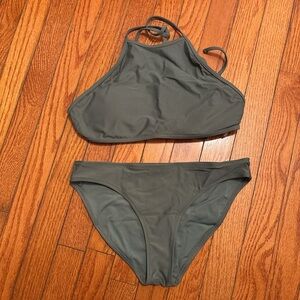Aerie Sage Green Bikini Set